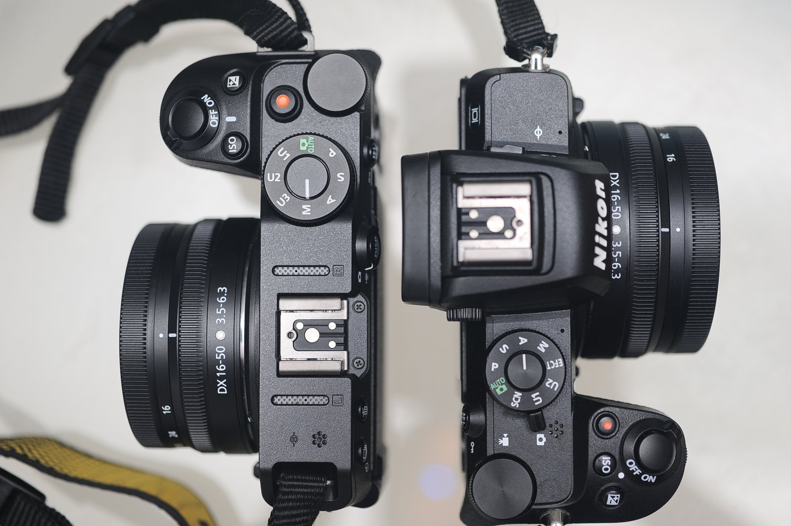 nikon z30 and nikon z50 mark i side by side comparison