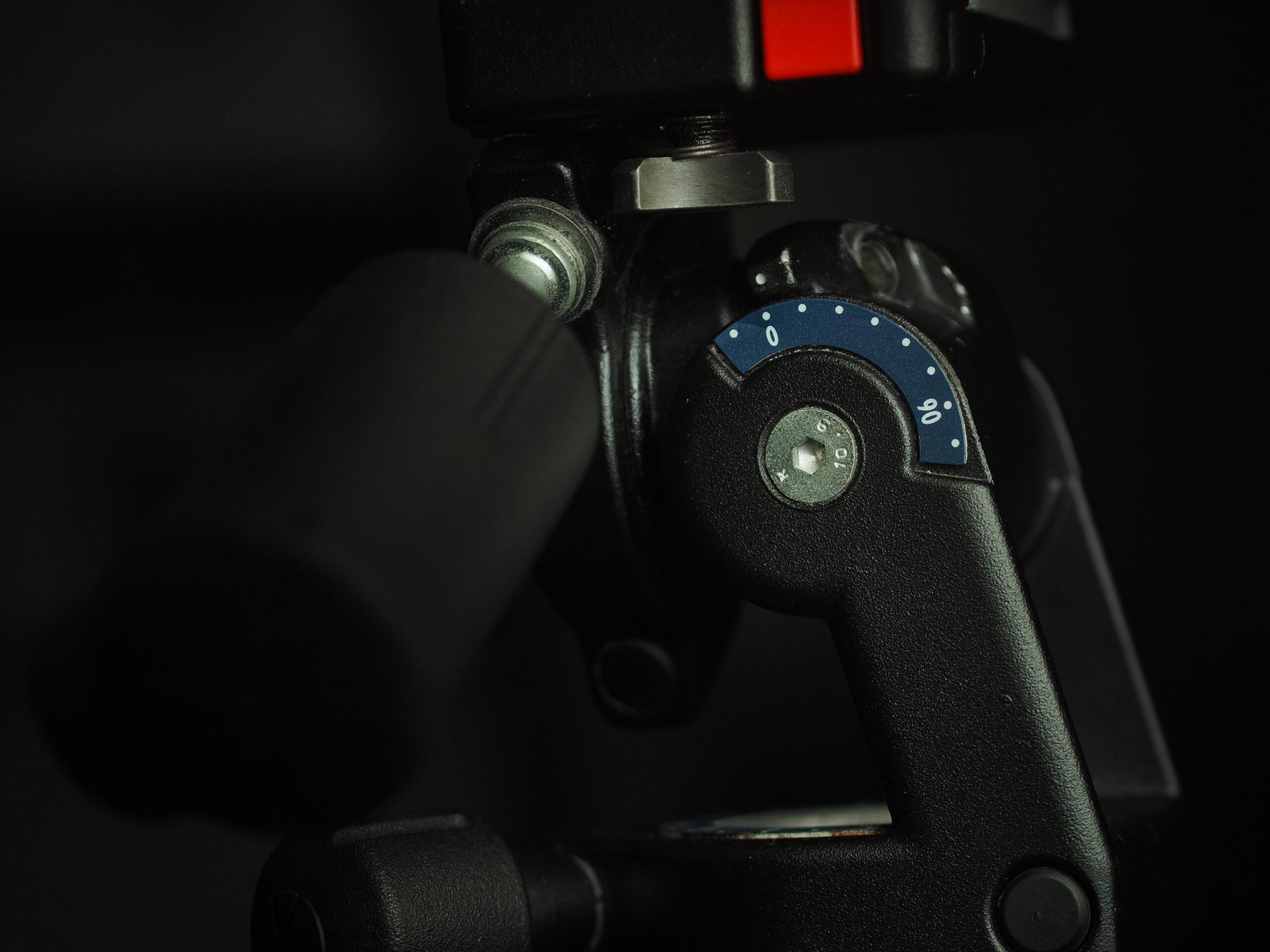 manfrotto 329 3 way head, side view