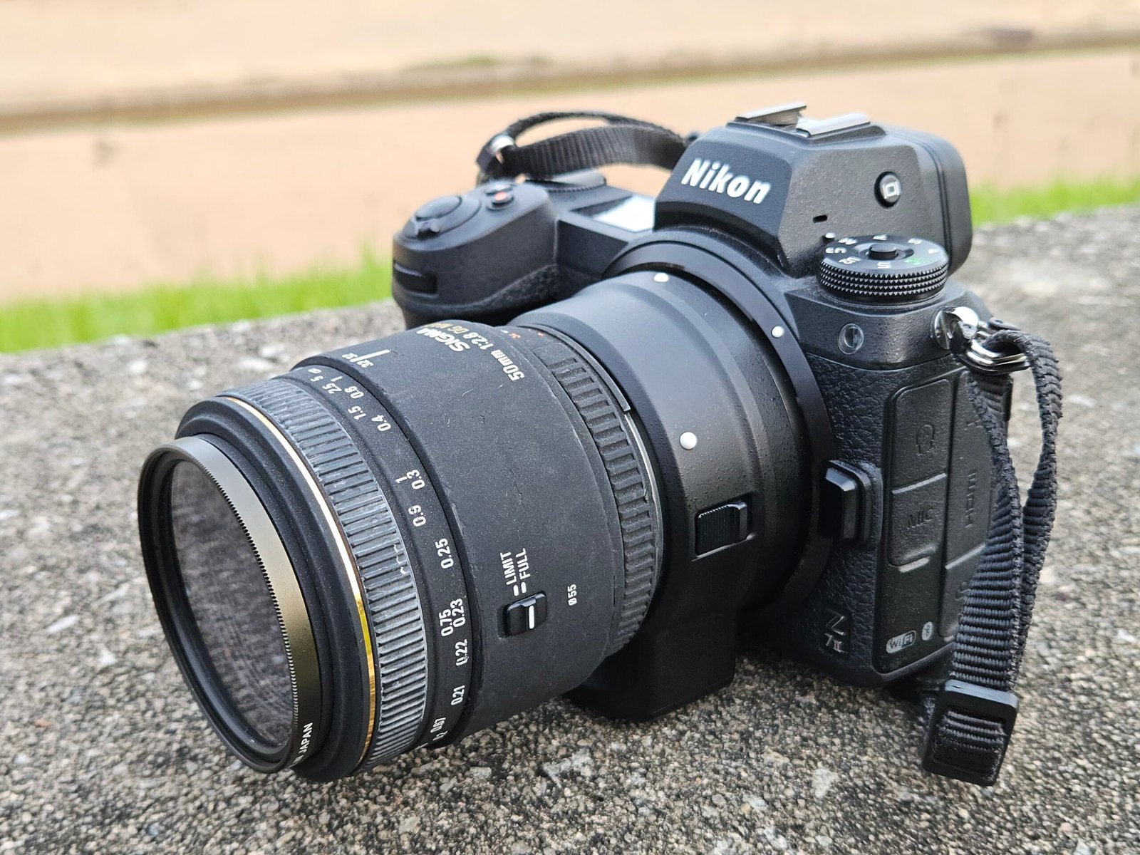 Sigma 50mm Macro EX 2.8 on a Nikon Z7II